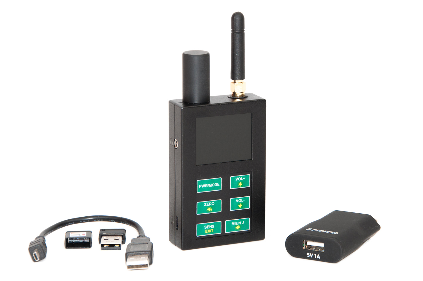 ST-111 RF Signal, GPS Trackers and Bugs Detector